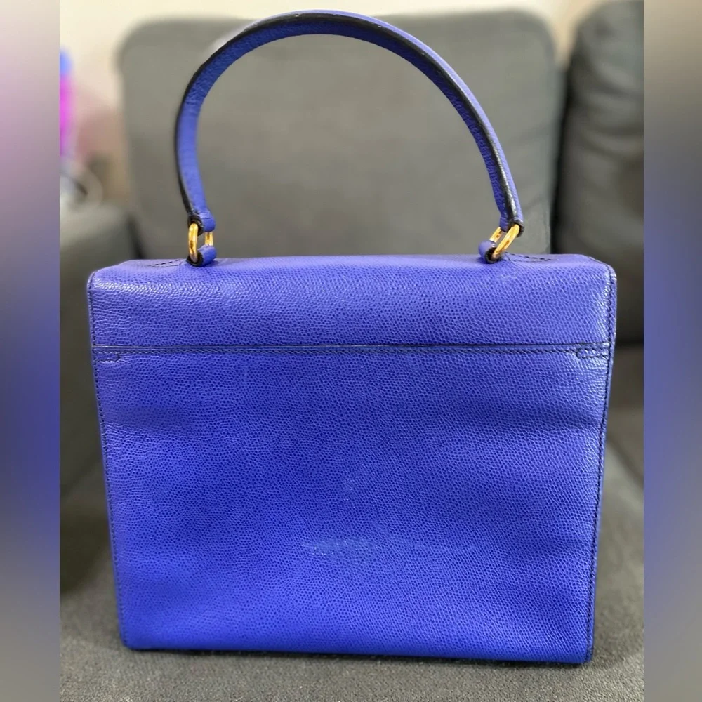 Rare Vintage CELINE Clasp Leather 
Handbag & Wallet - Picture 6 of 17
